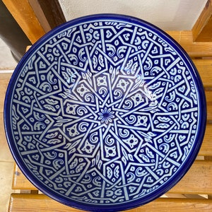 Handmade salad bowl. salad bowl