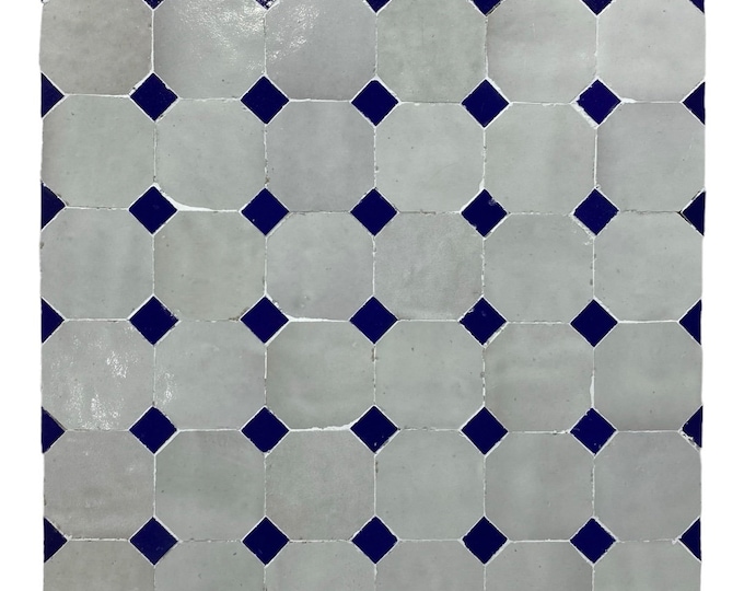 Handmade Moroccan Mosaic Plaque: Authentic Artistry Ready to Display
