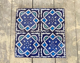 Capture the Essence of Morocco: Handmade, Hand-Painted Tiles Fired in Wood Ovens