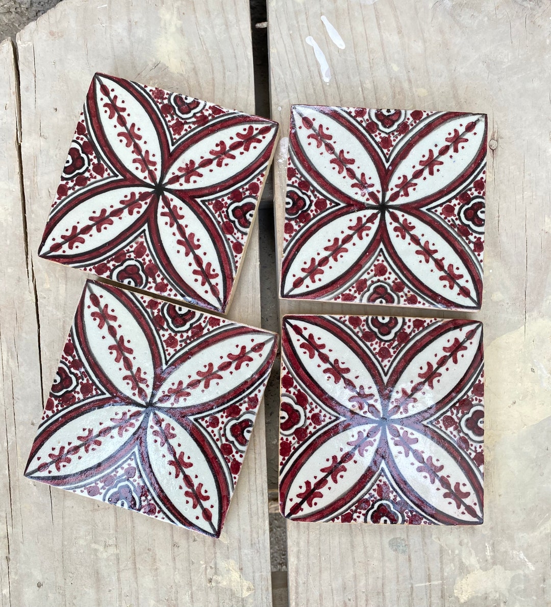 Scandinave, Rosemaling, Folk Art, Fait à la main et peint à