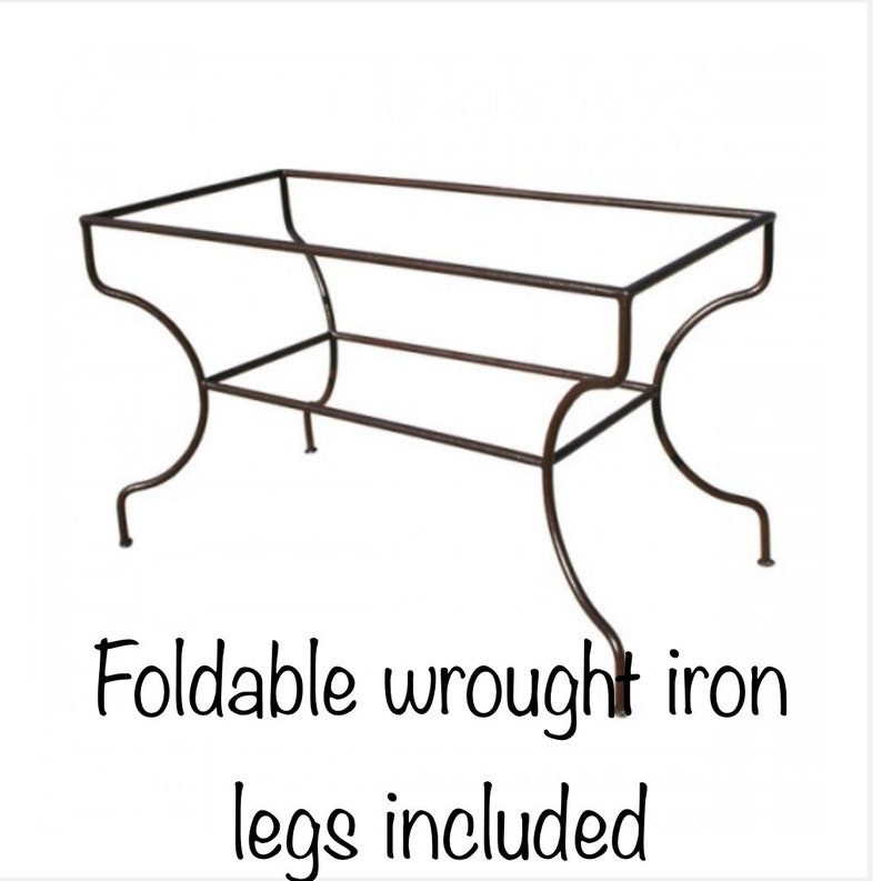 Authentic Handcrafted Rectangular Moroccan Mosaic Table image 6