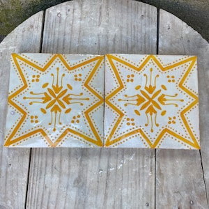Moroccan Elegance: Handmade and Hand Painted Ceramic Tiles