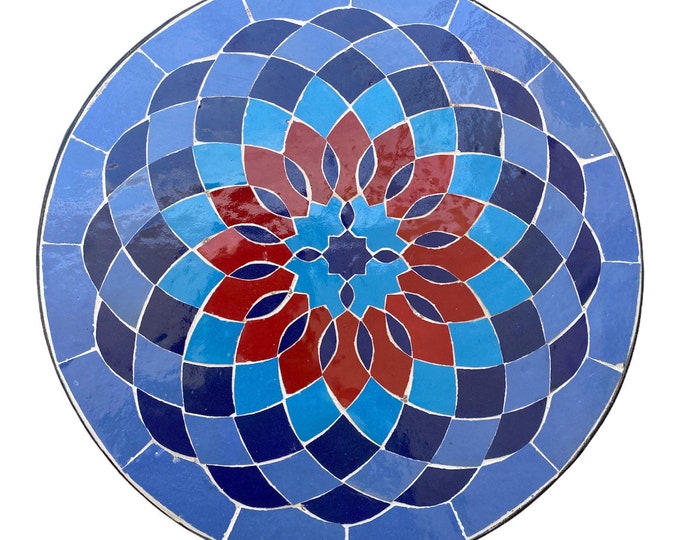 Moroccan mosaic table / mosaic table / handmade mosaic table