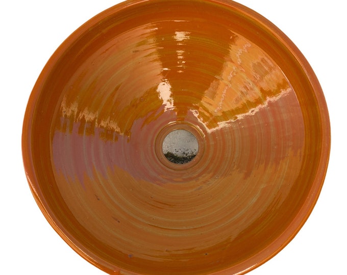 Sink /Handmade and hand painted Moroccan ceramic washbasin/Moroccan washbasin handmade/ Moroccan basin.