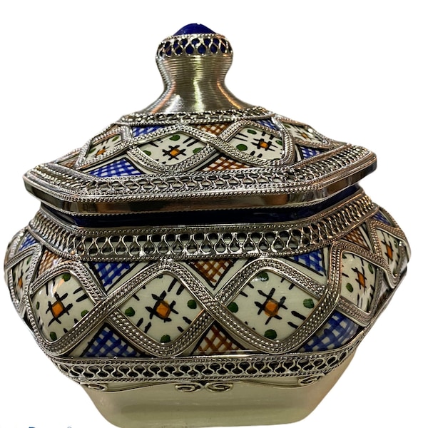 Pottery Jewelry Box Etsy