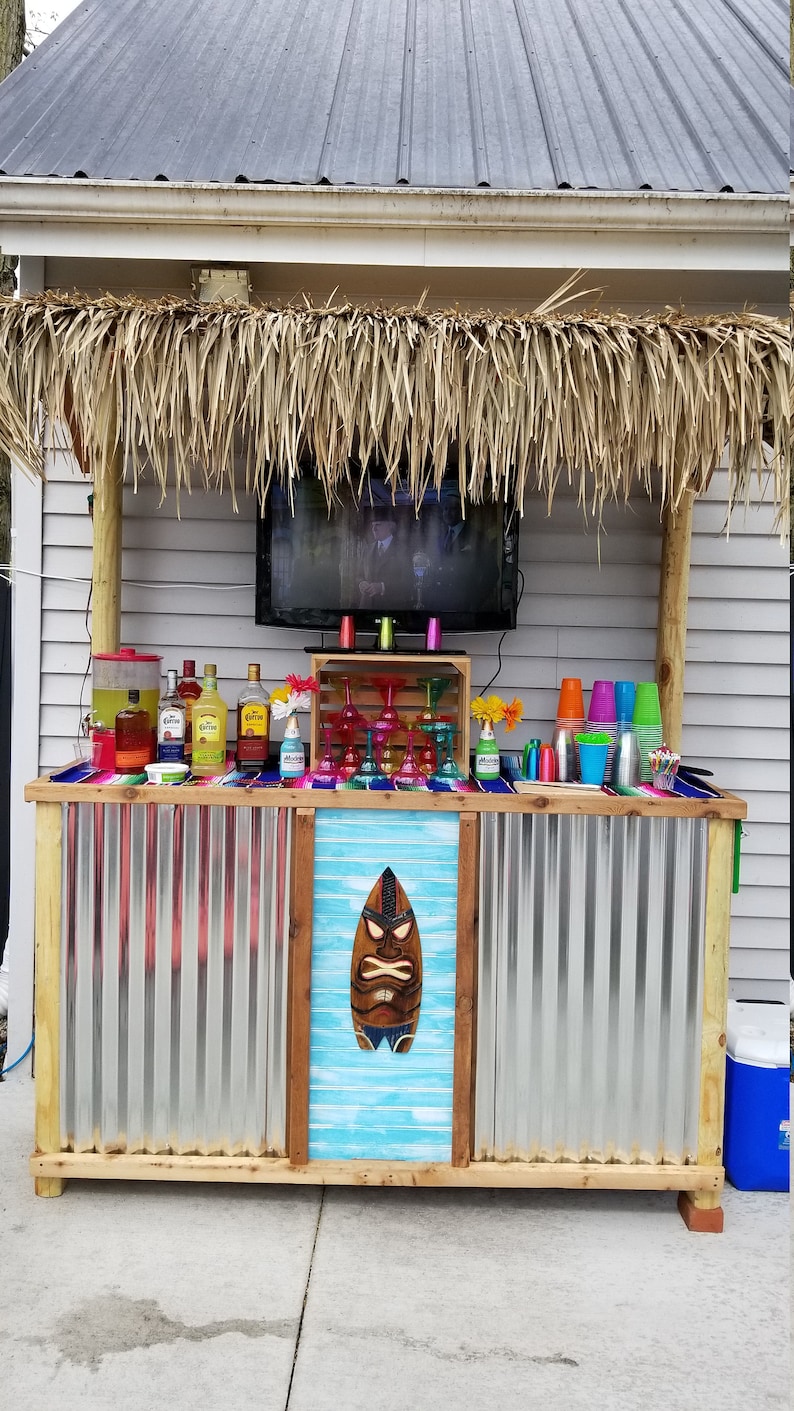 Custom made Tiki bar and outdoor furniture available | Etsy