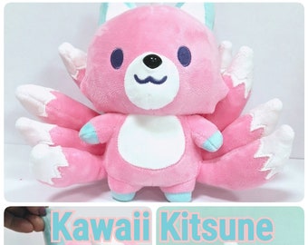 NineTails - "Kawaii Kitsune" Nine Tailed Fox Plush