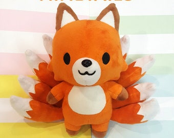 anime fox plush
