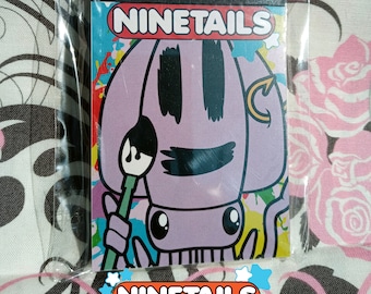 Giant Squid ' Ikka Splat ' Memo Pad | Japanese Mythology Inspired Giant Squid Note Pad by Nine Tails LLC