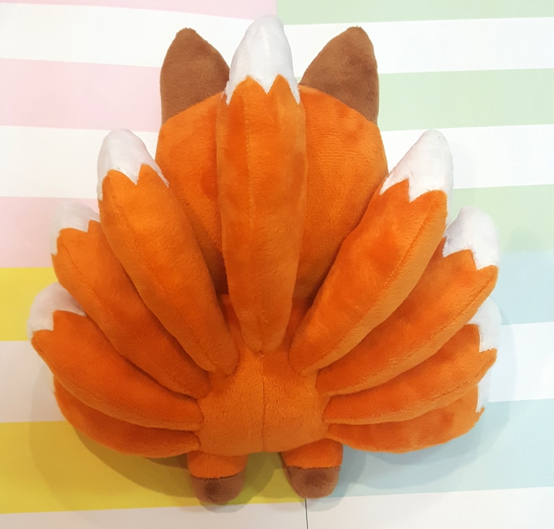 NineTails - "Kitsune" Nine Tailed Fox Plush image 4