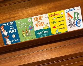 5 Dr. Seuss Hardcover Childen's Books.