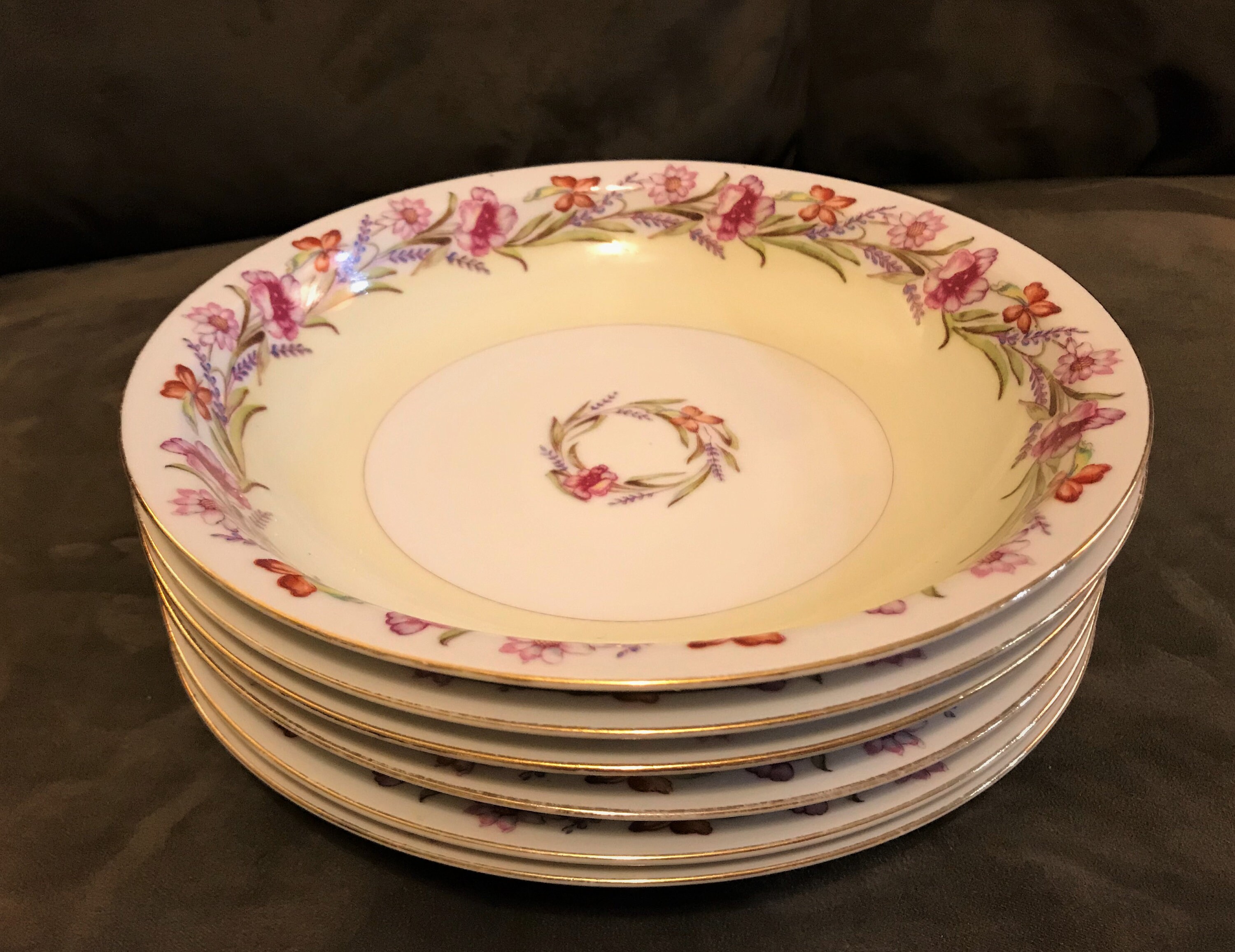 Kitchen & Dining Aladdin fine china made in occupied japan Rose