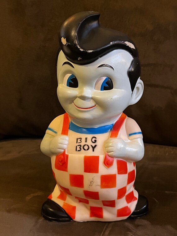 Vintage 1970's Bob's Big Boy Coin Bank Doll Plastic. Etsy