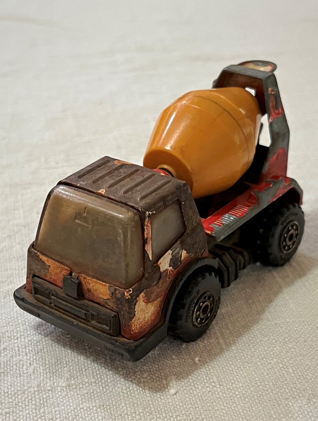 Vintage Rusty Chippy Little Tonka Concrete Cement Mixer Truck. Etsy
