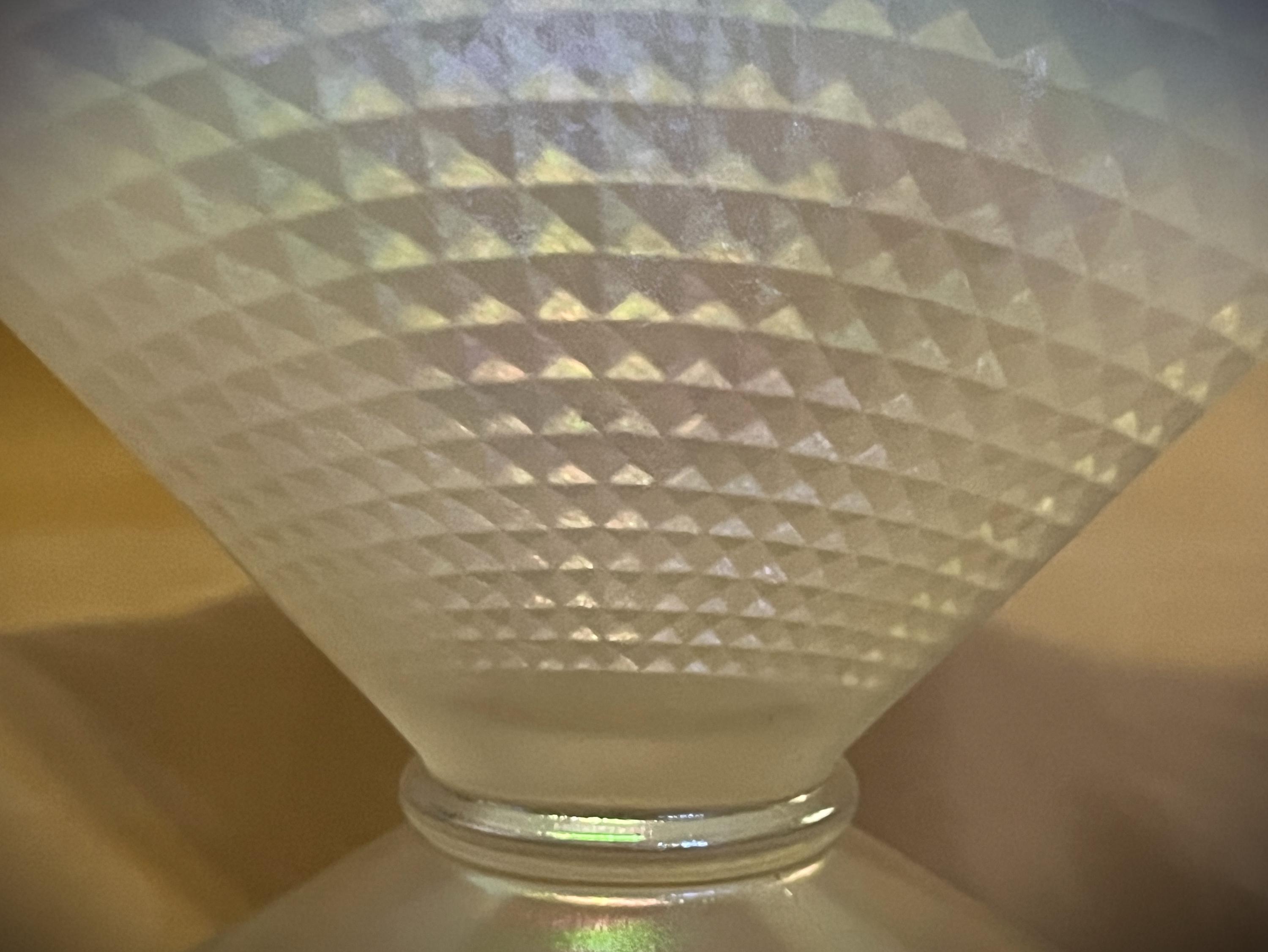 フェントン フレンチ オパールセント ワッフル ファン 花瓶。 - Etsy 日本