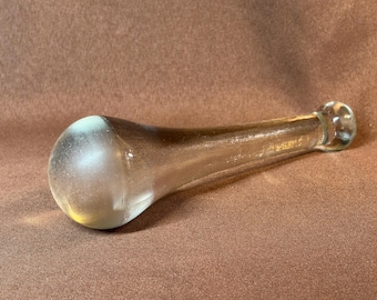Large Glass Apothocary Pestle Herbs Chemistry Grinding.
