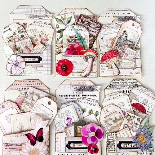Junk Journal Kit Collage Paper Junk Journal Mixed Media Etsy Junk Journal Kit Collage Paper Junk Journal Mixed Media Etsy