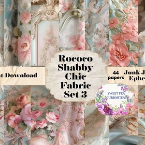 ロココ、印刷可能、ダウンロード、デジタル、ジャンクジャーナル、用品、シャビーシック、キット、エフェメラ、コラージュ、ヴィンテージ、ペーパー、スクラップブック、アート、ロイヤル