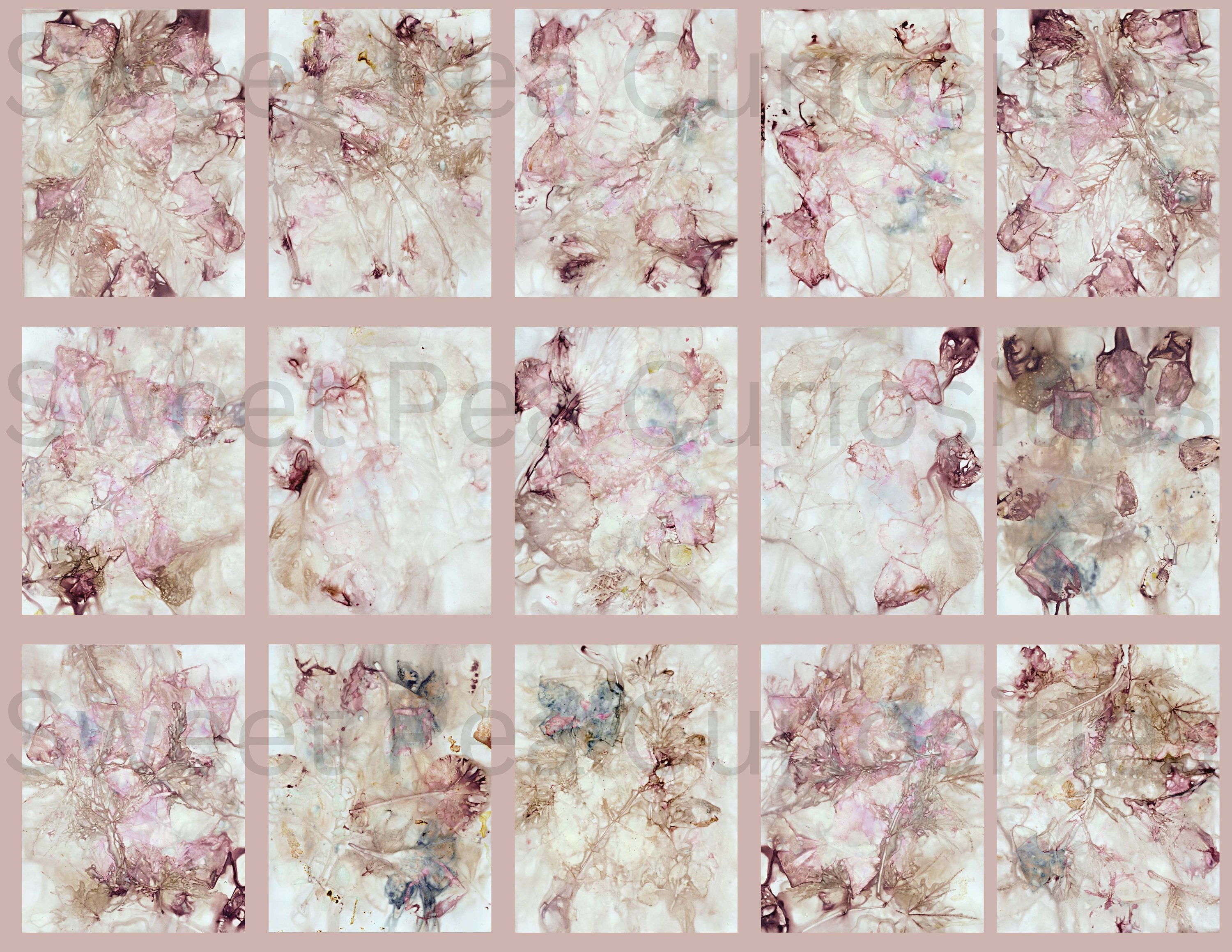 Pink Alchemy Papers Eco Digital Download Printable Junk - Etsy
