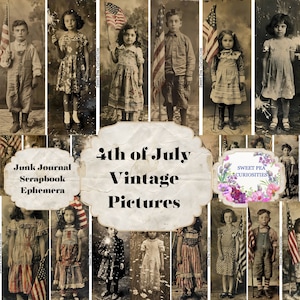 4 luglio, Seppia, vintage, foto, Grungy, Digitale, Download, Stampabile, Diario spazzatura, Collage, Album di ritagli, Oggetti effimeri, Carta, Tag