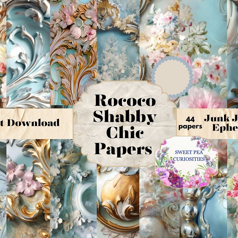 French Rococo Style House Rococo Digitals - Etsy UK