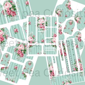 Junk Journal, Ephemera, Printable, Digital, Download, Vintage
