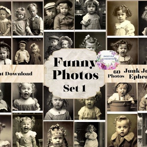Printable, Fotos, Mixed Media, Download, digital, Junk Journal, Zubehör, Kit, Ephemera, Collage, Vintage, Papiere, Scrapbook, Grunge, Kunst