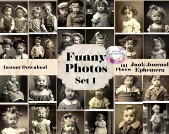 Printable, Photos, Mixed Media, Download, Digital, Junk Journal, Supplies, Kit, Ephemera, Collage, Vintage, Papers, Scrapbook, Grunge, Art