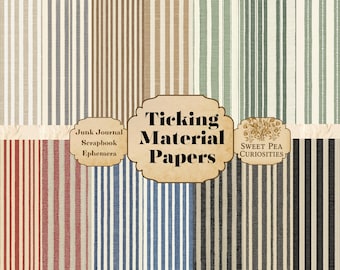 Inlett Material, Papiere, Digital, Download, Printable, Junk Journal, Collage, Scrapbook, Ephemera, Taschen, Journal, Stoff
