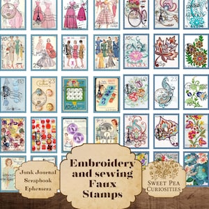 Junk Journal kit, Collage paper, Junk Journal, Mixed Media, Ephemera, Digital kit, Printable, Journals, Vintage Paper, Scrapbook, bujo, art