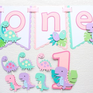 Dinosaur Highchair Banner, Dinosaur Party Decorations