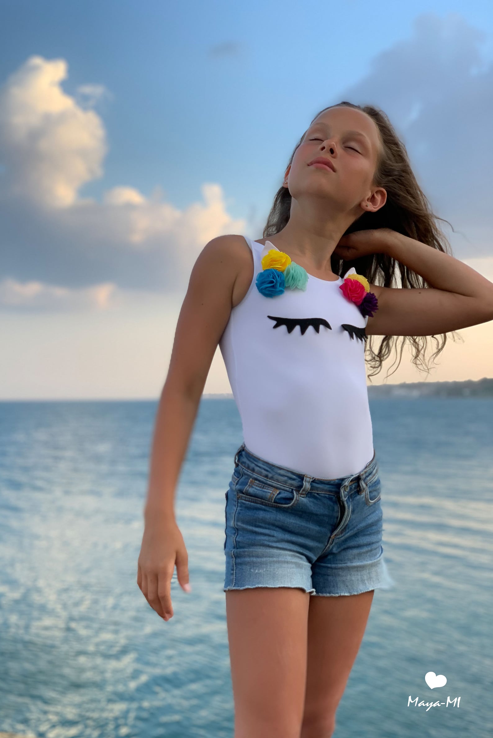 Unicorn swimsuit for girls summer pool party suit one piece Etsy