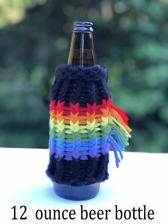 christmas beer bottle koozies