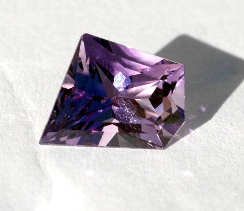 Amethyst Natural Hand Faceted Free Form Shaped Gem February Etsy