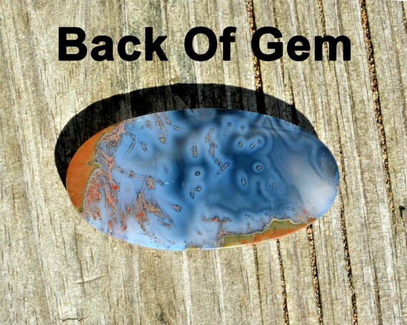 Belle Belle Belle mousse bleu Agate Designer Cabochon ovale forme découpée dans un oeuf de tonnerre, translucide deux Quartz Druzy Patches 47 x 25 x 5,7 mm #8888BMA 85a404 Belle Belle Belle mousse bleu Agate Designer Cabochon ovale forme découpée dans un oeuf de tonnerre, translucide deux Quartz Druzy Patches 47 x 25 x 5,7 mm #8888BMA 85a404