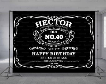 Jack Daniels Party Decorations Etsy