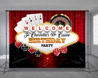 Casino Poker Backdrop for Photography Casino Chips and Poker Casino Party Background MEETSIOY 7x5ft LSMT1157 
