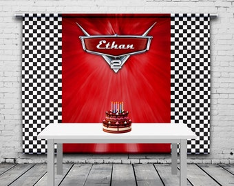 cars birthday party etsy