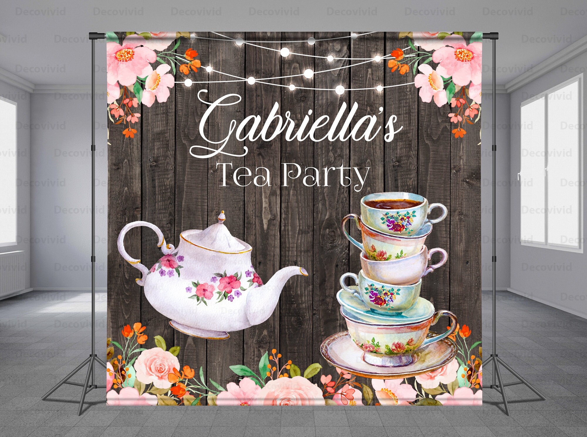 Tea Party Backdrops
