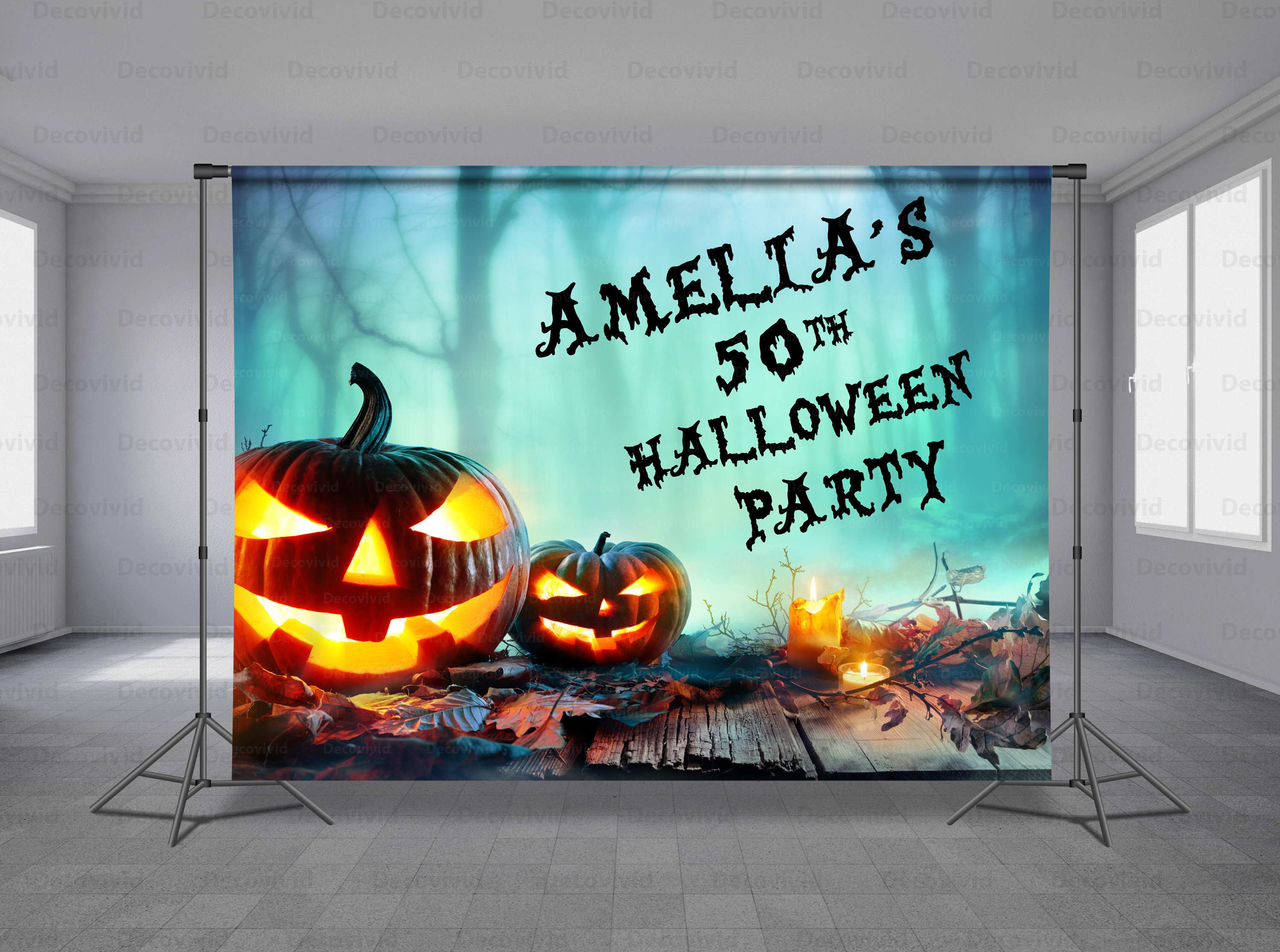 The Holiday Aisle® Happy Halloween Jack-O-Lanterns Garage Door Mural &  Reviews