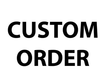 Custom Order -  8W x 8H banner