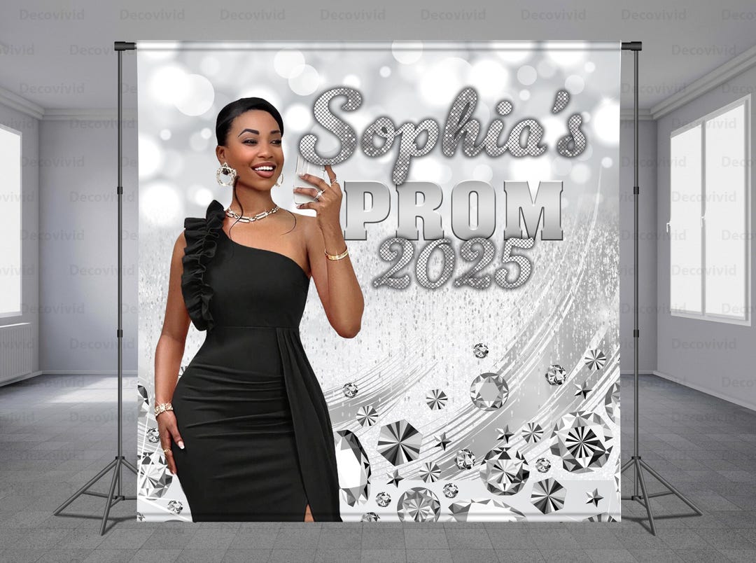 Send Off Backdrop Prom Backdrop, Custom Prom Party Send Off, Add Photo Free, Prom Night ...