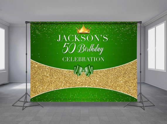 Todas las edades Fondo de cumpleaños verde brillo dorado - Etsy México Todas las edades Fondo de cumpleaños verde brillo dorado - Etsy México