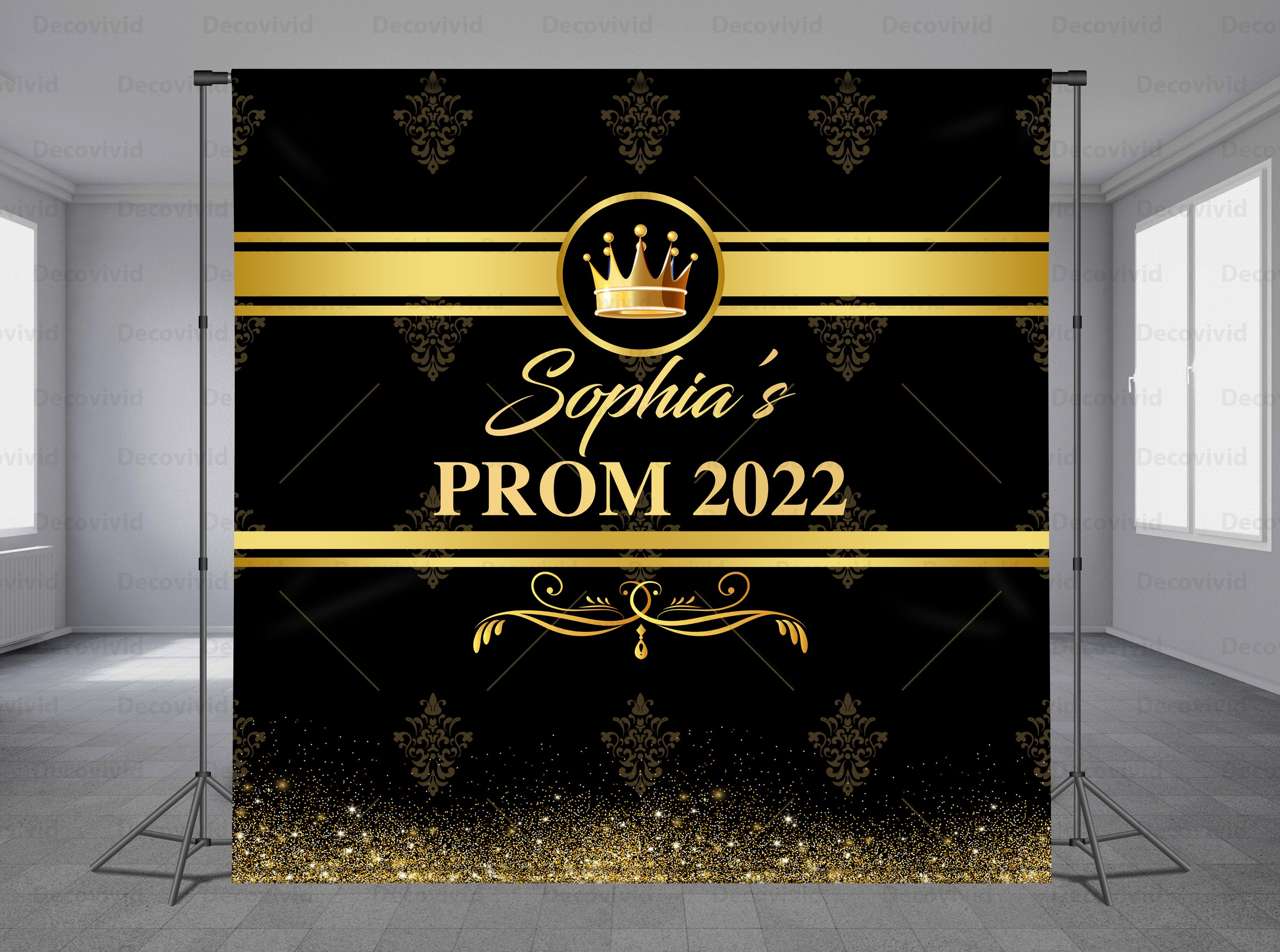 Versace Bangladesh Bank Video Xxx - Prom Backdrop Grad Party Backdrop Step and Repeat Add Your - Etsy Canada