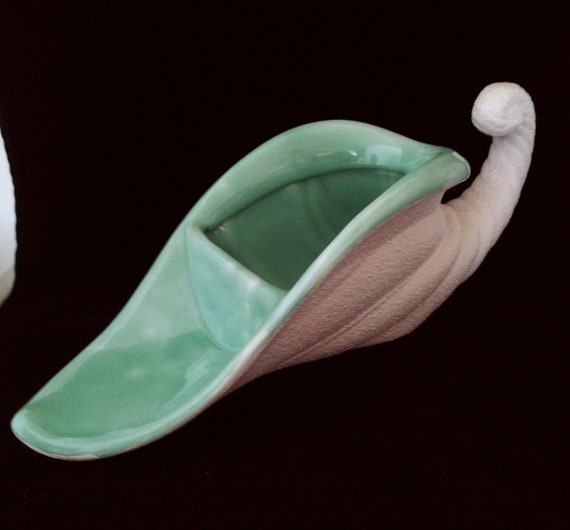 Mid Century Royal Haeger Art Cornicopia Horn of Plenty Planter Etsy
