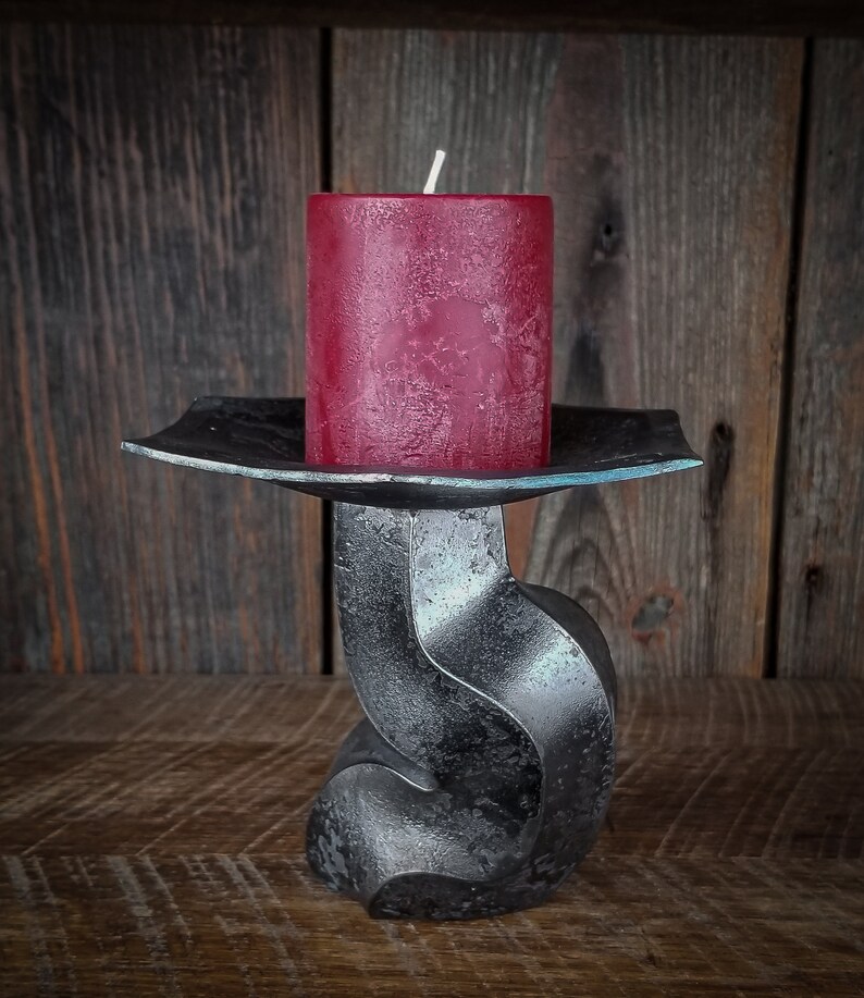 Hex Steel Candle Holder Etsy