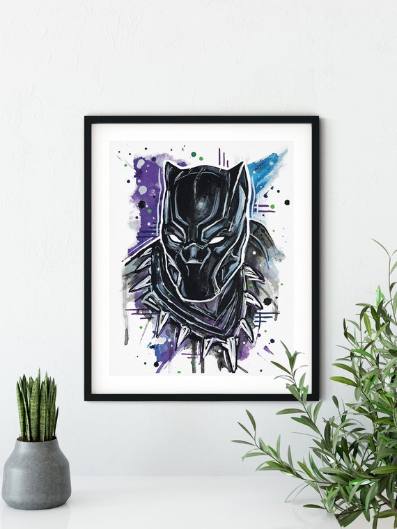 Black panther deals painting