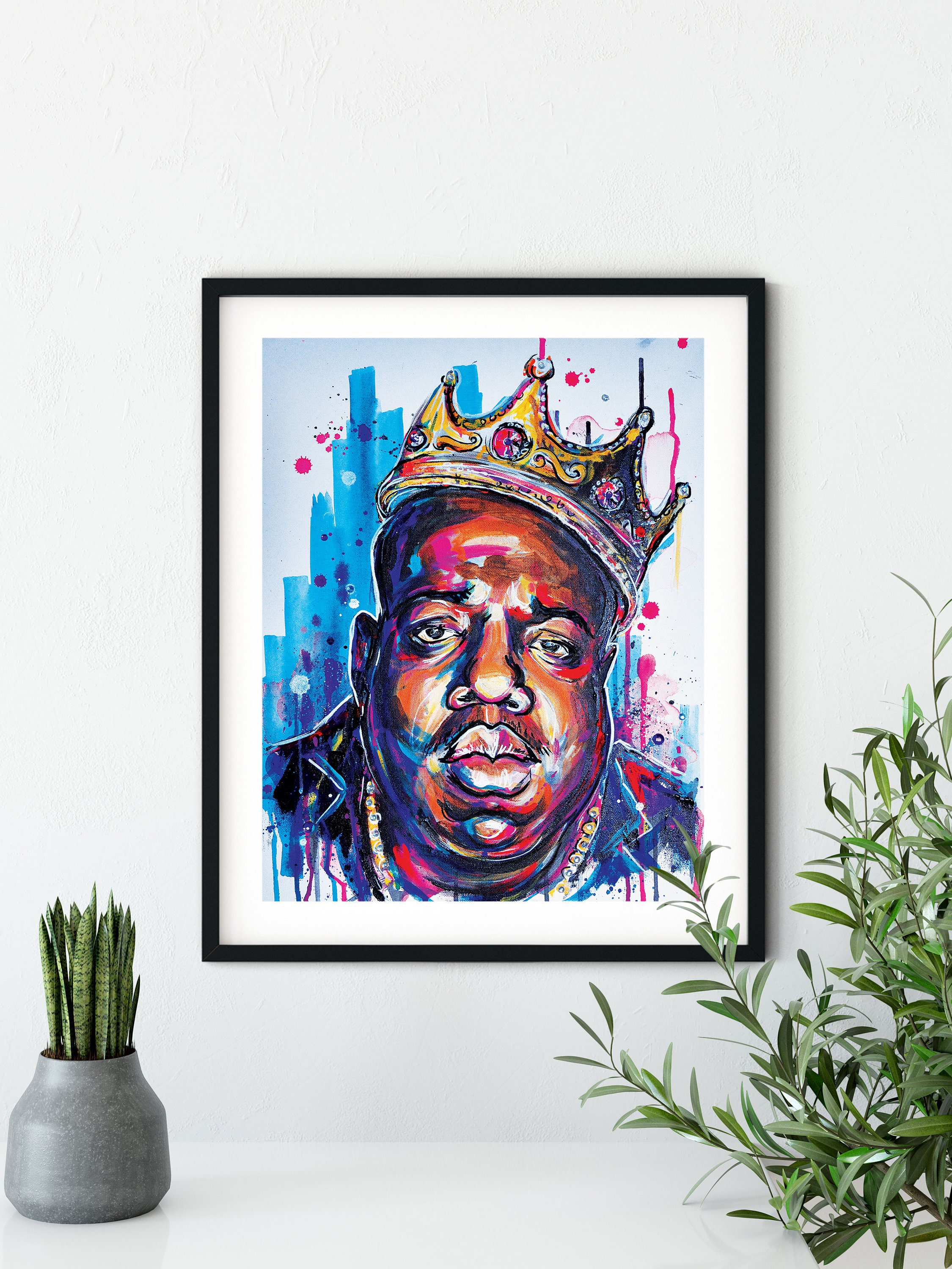 Biggie Smalls Art Print