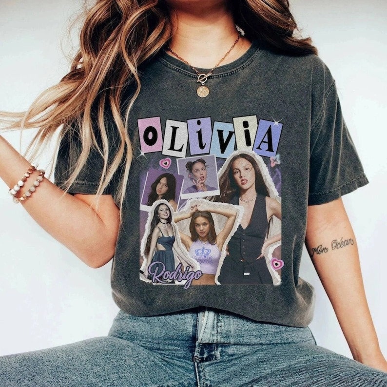 Olivia Rodrigo Guts Tour T-shirt Guts Tour Tee Olivia - Etsy