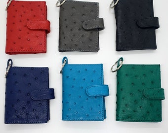 RFID Mini Travel Wallet, Key Ring License & Credit Card Holder